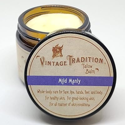 vintage tradition beef tallow 多用途香膏 – *,保湿男士护肤膏取代